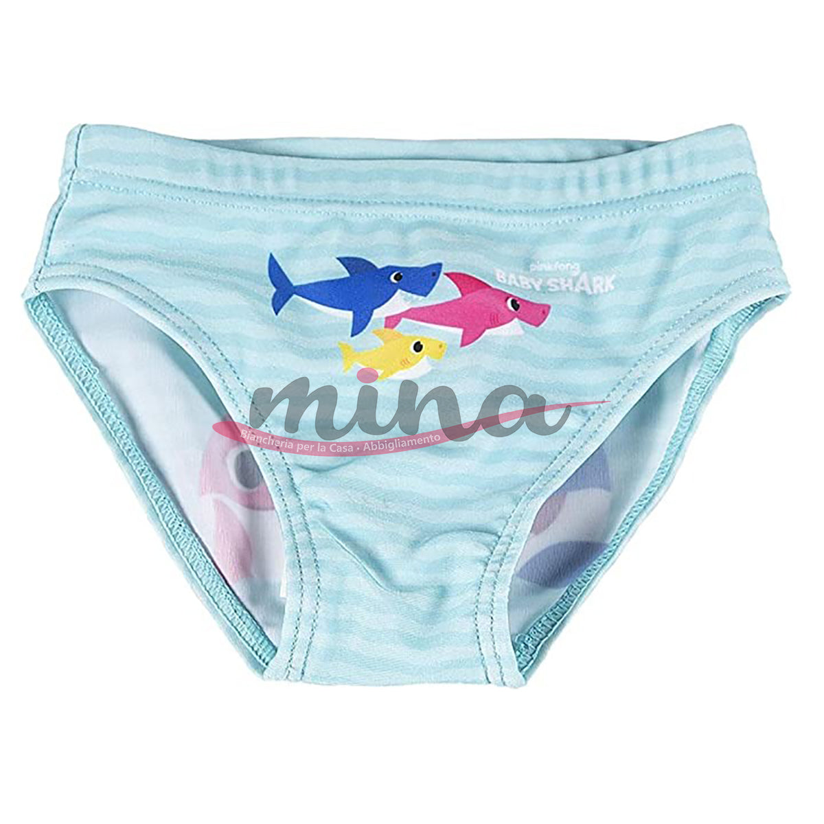 2200008851 - Bimbo - the cartoon world - COSTUME Slip MARE / Piscina BABY  SHARK da 6 a 36 mesi