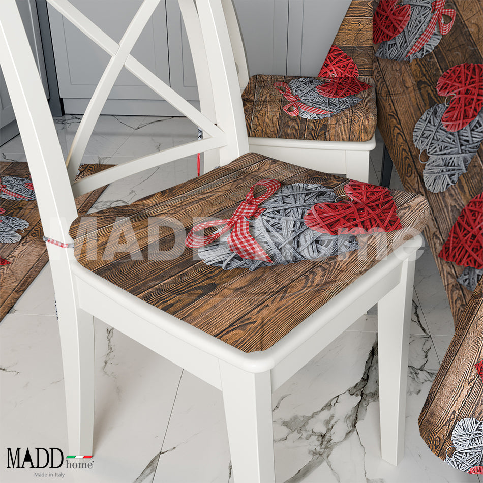 CUSCINI sedia 6 pezzi esclusivo MADD Home moderno coordinato cucina FA –  MINA Store