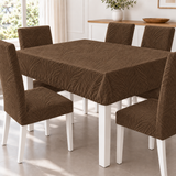 Copritavolo elasticizzato rettangolare FOLIAGE, Marta Marzotto, x6 e x12 Posti, Made in Italy