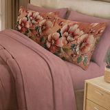 Lit simple complet et lit double 1609 09 My Princess Grey Eyes "Ferragni" Impression numérique 3D Marta Marzotto + 2 taies d'oreiller fabriquées en Italie