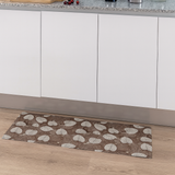 Tappeto Passatoia FOGLIOLINE - Marta Marzotto 100% Made in Italy Gommato Antiscivolo Antimacchia stampa 3D