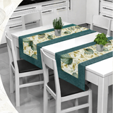 Runner striscia o tovaglietta da tavolo GINEVRA cotone 40cmX140cm cucina tavola Made in Italy