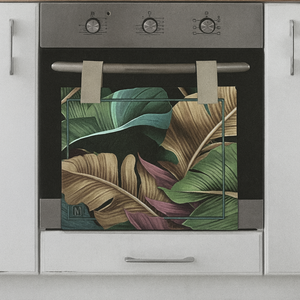 COPRIFORNO imbottito fantasia GLAMOUR cucina coprifornelli 55cm X 42cm coordinato Made in Italy vari colori