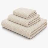 SET 3PZ ASCIUGAMANI spugna VELSO Mastro Bianco, 500gr/m, 100% cotone pettinato Made in Italy
