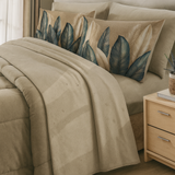 Lit simple complet et lit double 1609 09 My Princess Grey Eyes "Ferragni" Impression numérique 3D Marta Marzotto + 2 taies d'oreiller fabriquées en Italie