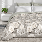 Trapunta Piumone Matrimoniale ZUCCHISSIME ,AURA, Made in Italy