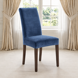 Velvet Vestisia, 6 pièces, Couleur unie avec dossier, Sundeen, Chaise à manger pour salle à manger ou salon Salon Diverses couleurs