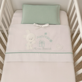 Ensemble de composition pour lit bébé Marta Marzotto pur coton Fabriqué en Italie