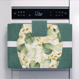 COPRIFORNO imbottito fantasia GINEVRA cucina 50cm X 40cm coordinato Made in Italy vari colori