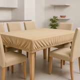 Copritavolo Elasticizzato Velvet Rettangolare x6 e x12 Posti MARTA MARZOTTO Mollettone Tessuto Elastico Made in Italy 0561/0562