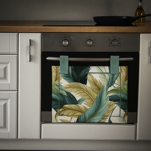 COPRIFORNO imbottito fantasia FASHIONABLE cucina coprifornelli 55cm X 42cm coordinato Made in Italy vari colori