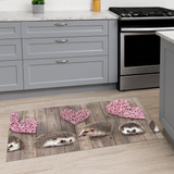 Tappeto Passatoia RICCIO - Marta Marzotto 100% Made in Italy Gommato Antiscivolo Antimacchia stampa 3D