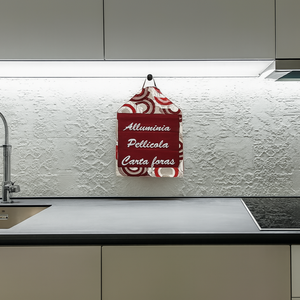 Porta rotoli fantasia NOEMI Made in Italy coordinato cucina - BA Collection, 1524