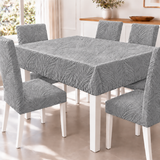 Copritavolo elasticizzato rettangolare FOLIAGE, Marta Marzotto, x6 e x12 Posti, Made in Italy