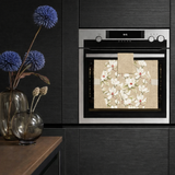 Copriforno imbottito fantasia IRIS cucina copriforno 55cm X 42cm coordinato Made in Italy vari colori
