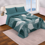 Trapuntino Primaverile Estivo Matrimoniale, ARMONIA, Marta Marzotto stampa digitale Made in Italy