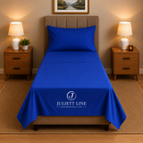 Completo Letto Singolo, MADD home tinta unita lenzuola federe Made in Italy