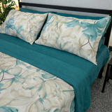 Lit simple complet et lit double 1609 09 My Princess Grey Eyes "Ferragni" Impression numérique 3D Marta Marzotto + 2 taies d'oreiller fabriquées en Italie