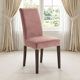 Velvet Vestisia, 6 pièces, Couleur unie avec dossier, Sundeen, Chaise à manger pour salle à manger ou salon Salon Diverses couleurs