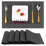 Tovagliette pacco da 6 pezziSottopiatti Preziosa home Lavabili da Tavolo in PVC modello 0007, Antiscivolo, Resistenti al Calore, Adatto per Tavolo da Pranzo E Cucina Copritavolo  0803