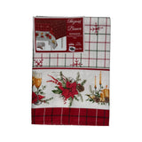 Nappe de Noël Anti-Tats Nappe X6 ou X12 Marque de fruits, fabriquée en Italie