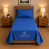 Completo Letto Singolo, MADD home tinta unita lenzuola federe Made in Italy