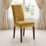 Velvet Vestisia, 6 pièces, Couleur unie avec dossier, Sundeen, Chaise à manger pour salle à manger ou salon Salon Diverses couleurs