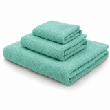 SET 3PZ ASCIUGAMANI spugna VELSO Mastro Bianco, 500gr/m, 100% cotone pettinato Made in Italy