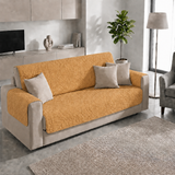 Copridivano Evolution Marta Marzotto 2 posti double face termosaldato, doppio colore trapuntato 0147/0563/0579