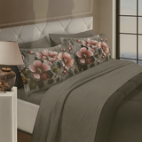 Set Completo Letto Matrimoniale - ANGELICA - in POLICOTONE stampa digitale 3D Marta Marzotto + 4 federe Made in Italy
