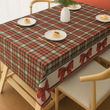 Tovaglia x18 Natalizia TREE , Sommaruga, no stiro stampata 160gsm, , Natalizia, Made in taly