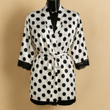 Kimono en satin femme divers fantasmes et tailles, confortable