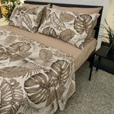 Lit simple complet et lit double 1609 09 My Princess Grey Eyes "Ferragni" Impression numérique 3D Marta Marzotto + 2 taies d'oreiller fabriquées en Italie