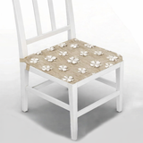 6 Cuscini per Sedia con laccetti, FORTUNA, 4 punti, imbottiti, BA Collection