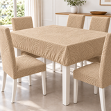 Copritavolo elasticizzato rettangolare FOLIAGE, Marta Marzotto, x6 e x12 Posti, Made in Italy