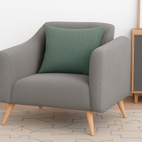 Taie d'oreiller Federina Martina pour un coussin de 40x40 ou 50x50 avec Zip, fabriqué en Italie