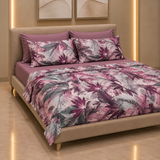Lit simple complet et lit double 1609 09 My Princess Grey Eyes "Ferragni" Impression numérique 3D Marta Marzotto + 2 taies d'oreiller fabriquées en Italie