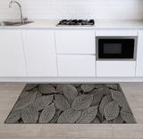 Tappeto Passatoia VINTAGE - Marta Marzotto 100% Made in Italy Gommato Antiscivolo Antimacchia stampa 3D, 1253