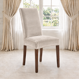 Velvet Vestisia, 6 pièces, Couleur unie avec dossier, Sundeen, Chaise à manger pour salle à manger ou salon Salon Diverses couleurs