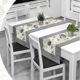 Runner striscia o tovaglietta da tavolo GINEVRA cotone 40cmX140cm cucina tavola Made in Italy