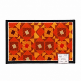 85x125 Tapis de caméra Marta Marzotto Versace Style Rose Wet Impression 3D Coton Divers Fantasmes Velouche Effet Fabriqué en Italie
