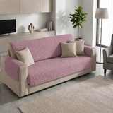 Copridivano Evolution Marta Marzotto 2 posti double face termosaldato, doppio colore trapuntato 0147/0563/0579