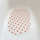 Tapis tr 50cm x 80cm Soft 100% polyester, impression 3D, coeur usé