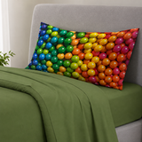 Completo Letto Singolo Stampa Digitale 3D MULTICOLOR Marta Marzotto Made In Italy