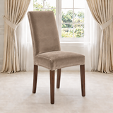 Velvet Vestisia, 6 pièces, Couleur unie avec dossier, Sundeen, Chaise à manger pour salle à manger ou salon Salon Diverses couleurs