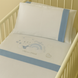 Ensemble de composition pour lit bébé Marta Marzotto pur coton Fabriqué en Italie