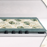 Coprifornelli imbottito fantasia  GINEVRA fornelli cucina 50cm X 80cm Made in Italy