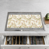 Coprifornelli imbottito fantasia IRIS fornelli cucina 50cm X 80cm Made in Italy