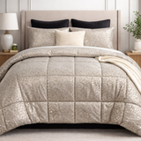 Trapunta Invernale Matrimoniale in velluto ,CLAIRE , Pierre Cardin, fantasia animalier, Made in Italy