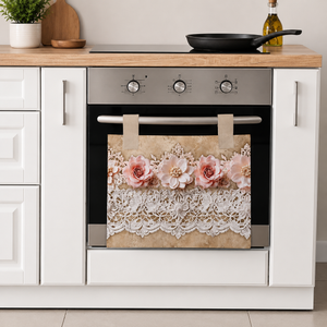 COPRIFORNO imbottito fantasia LAURA cucina coprifornelli 50cm X 40cm coordinato Made in Italy vari colori
